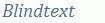 Blindtext